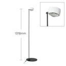 Ljojo Modern Adjustable Floor Lamp for Living Room, Bedroom, Studyroom & Sofa, Minimalist Design