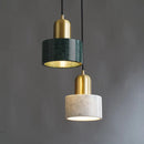 Alabaster Pendant Light for Dining Room - Luxury Hanging Chandelier by Ljojo