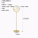 Modern Danish Floor Lamp with E27 Bulb | Ljojo Desk Light for Rotating Table