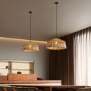 Japanese Hemp Rope Pendant Lamp: Nordic Chandelier for Dining Room & Bar by Ljojo