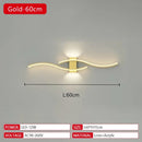 Ljojo LED Wall Lamp with Remote Control Dimming - Modern Home Lighting