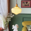 Milky White Glass Pendant Lamp Ceiling Suspension Hanging Light by Ljojo