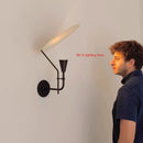 Ljojo Minimalist Modern Retro Wall Lamp Luxury Black Designer Room Light Artistic Statement Piece