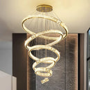 Ljojo Luxury Crystal Chandelier | Modern Dining Room Pendant Light Fixture