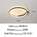 LED Bedroom Ceiling Lights Modern Living Room Lighting Fixture Ljojo Romantic Warm Creative Personality
