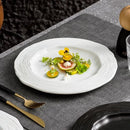 Ljojo Matte Wave Texture Ceramic Plate Set