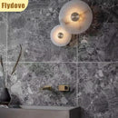 Ljojo Marble Wall Lamp - Modern Luxury for Living Room, Bedroom, and Hallway