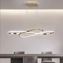 Ljojo LED Chandelier with Dimmable Remote - Modern Lighting for Home and Office