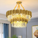 Modern Luxury Crystal Ceiling Chandelier Pendant Lamp Home Decor Hanging Light Fixture by Ljojo