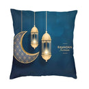 Eid Mubarak Ramadan Pillow Cases for Islamic Home Decor by Ljojo