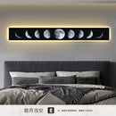 Ljojo LED Light Painting Wall Decor for Bedroom and Living Room - Long Illuminated Background