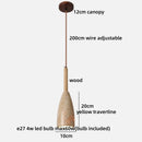 Ljojo LED Pendant Light Fixture Japanese Style Hanging Lamp for Home Decor.