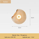 Nordic Luxury Glass Wall Lamps Round Minimalist for Living Room - Ljojo