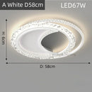 Ljojo LED Round Gold Ceiling Light - Modern Luxe Nordic Style