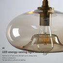 Ljojo LED Glass Ceiling Chandelier for Home Lighting
