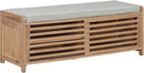 Ljojo™ Entry Shoe Bench with Cushioned Seat, 2 Drawers & Slatted Shelf