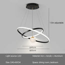Ljojo LED Pendant Light: Creative Minimalist Home Lighting for Bedroom, Living Room, Bar Counter