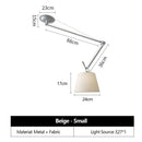Italian Swing Arm Retractable Pendant Light for Restaurant Bedroom Decor - Ljojo
