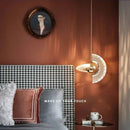 Ceiling Pendant Lamps - Rotatable Led Round Lights | Nordic Decor Living Room | Ljojo