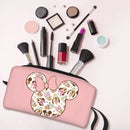 Ljojo Minnie Mouse Makeup Bag Cosmetic Pouch - Cute Cartoon Merch for Girl Woman