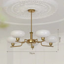 Retro Artistic LED Pendant Light Acrylic Ball for Bedrooms & Living Rooms by Ljojo