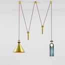Nordic Adjustable Chandelier Suspension Pendant Lamps | Ljojo