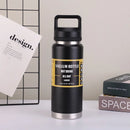 Ljojo 304 Stainless Steel Thermos Bottle, Portable Hot Cold Drinking Water Bottle for Outdoor Activities