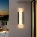 Ljojo Marble LED Wall Light: Modern Minimalist Outdoor Waterproof Porch Lamp.