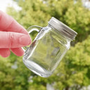 Ljojo 35ml Glass Sealed Mini Bottle Set for Coffee, Honey, Juice - Leakproof & Portable Jar