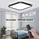 Dimmable LED Ceiling Lamp with Remote Control for Living Room by Ljojo