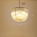 Modern Luxury Crystal LED Pendant Light Chandelier Indoor Home Decor - Ljojo