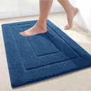 Ljojo Microfibre Non-Slip Bath Rug - Water Absorbent and Washable