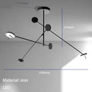 Ljojo Long Arm LED Wall Lamp Minimalist Office Bedside Sconce Home Decoration Wall Lights