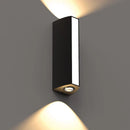 Ljojo 12W Outdoor Wall Sconce, Waterproof Aluminum Garden Porch Terrace Balcony Lighting