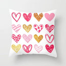 Ljojo Love Heart Cushion Cover for Living Room Sofa Valentine's Day Home Decor