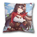 Genshin Impact Ljojo Pillow Cases - Klee Xiao Venti Hutao Anime Printed Pillowcases