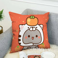 Ljojo Mochi Cat Luxury Cushion Cover Set for Sofa and Bed