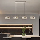 Modern Minimalist Glass LED Pendant Chandelier by Ljojo - High-end Home Decor Fixture