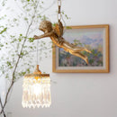 French Vintage Palace Copper Angel Chandelier Lamp for Living Room Bedroom by Ljojo