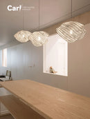 Modern Minimalist Shell Pendant Light for Bedroom & Restaurant | Ljojo