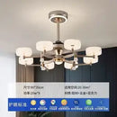 Modern Invisible Fan LED Chandelier for Living Room Dining Tables by Ljojo