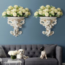 Ljojo™ Music Angel Resin Vase Wall Sticker Ornaments for Home Livingroom Wall Decoration