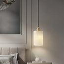 Ljojo Marble Alabaster Chandelier Copper Pendant Light