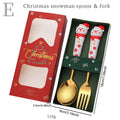 Ljojo 2-Piece Gold Cutlery Set in Gift Box