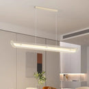 Luxurious Restaurant Pendant Light Modern Dining Room Bar Counter Straight Strip Lamp by Ljojo