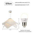 LED French Cream Chandelier Pendant Light Romantic Home Decor Ljojo Elegant Living Room Bedroom Lighting