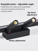 Ljojo LED Line Ceiling Lamp for Modern Spaces