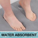 Ljojo Memory Foam Bathroom Mat Non Slip Shower Rug Soft Absorbent Floor Mat