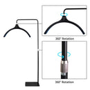 28INCH LED Half Moon Eyelash Floor lamp With Disinfection for Skincare & Tattoo by Ljojo