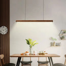Ljojo Minimalist Walnut Wood Chandelier Pendant Light for Home Room Decoration